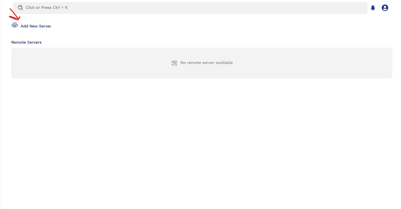 add server